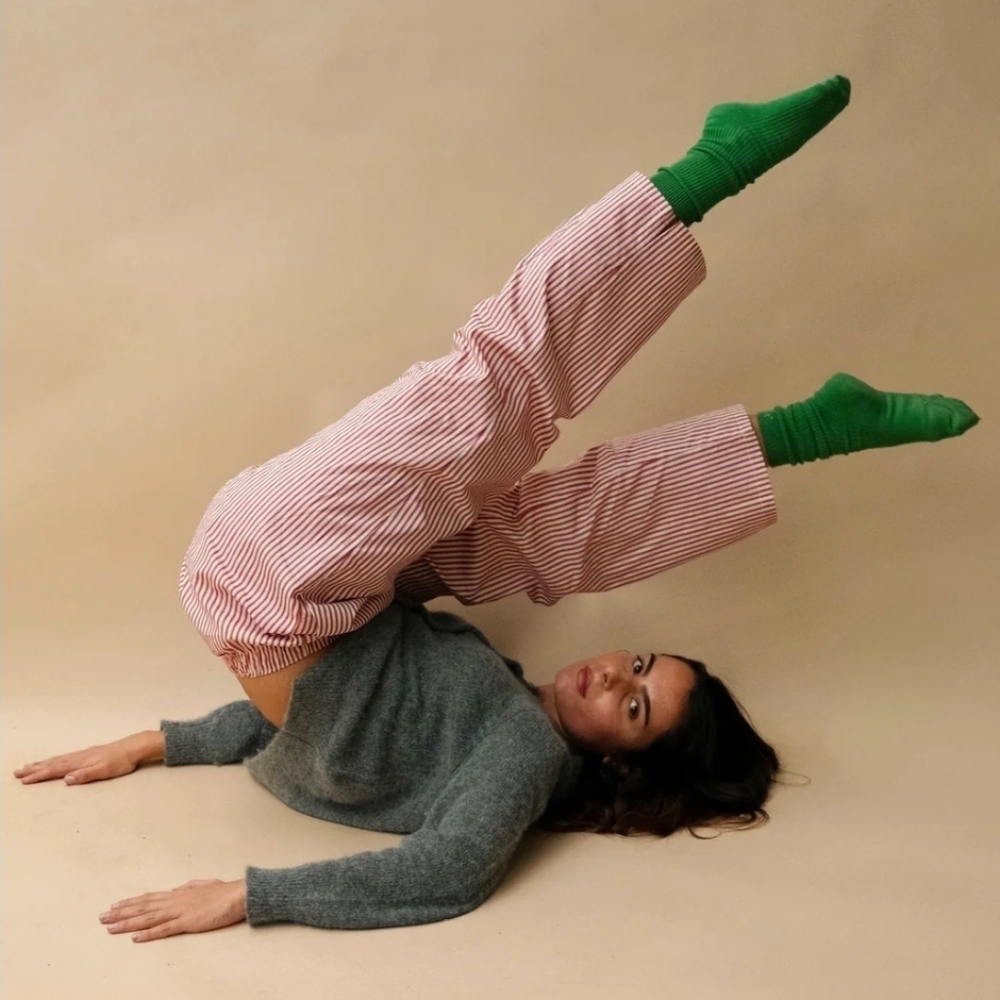 Striped Red Lounge Pants